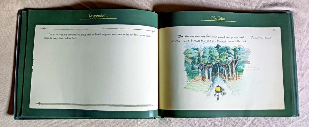 Meneer Blijleven / Mr Bliss, de JRR Tolkien