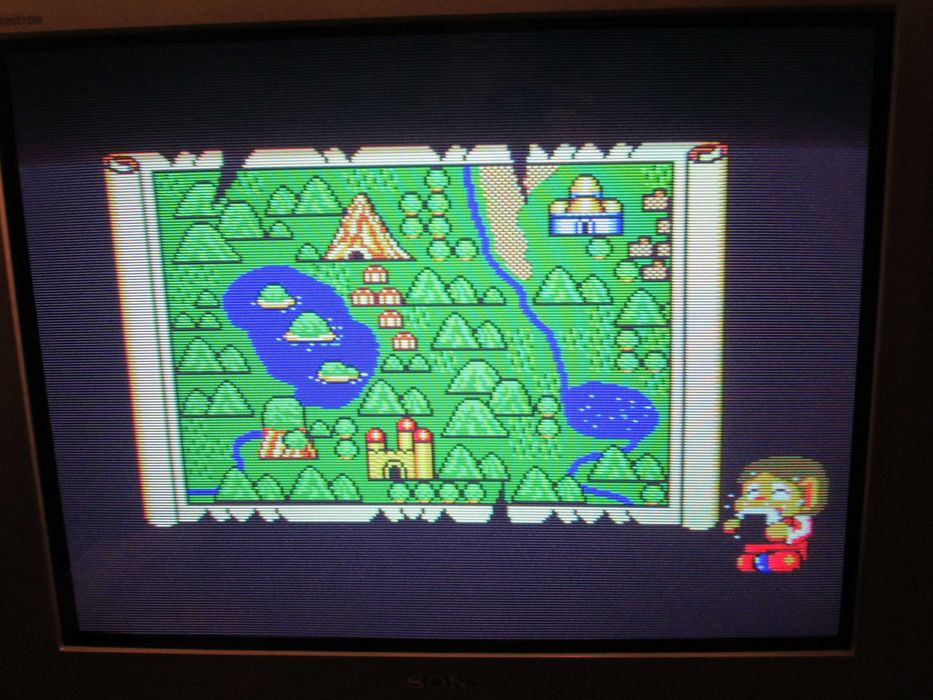 Jogo Sega Master System Alex Kidd in Miracle World só cartucho