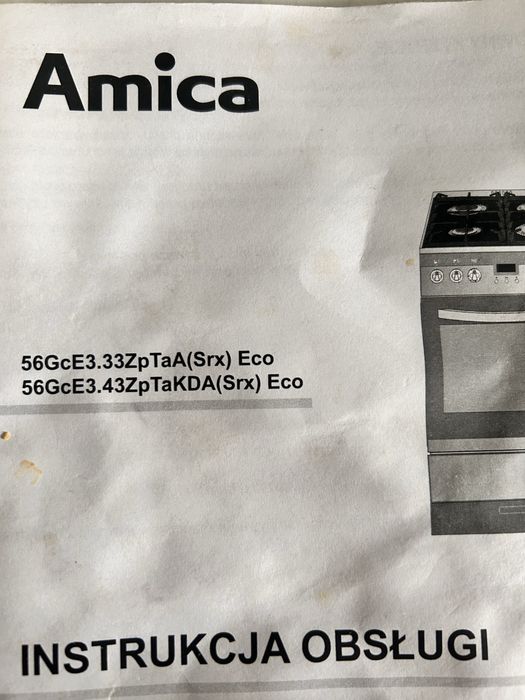Ruszt lewy do Amica 56GcE3.33Zp i 43.Zp