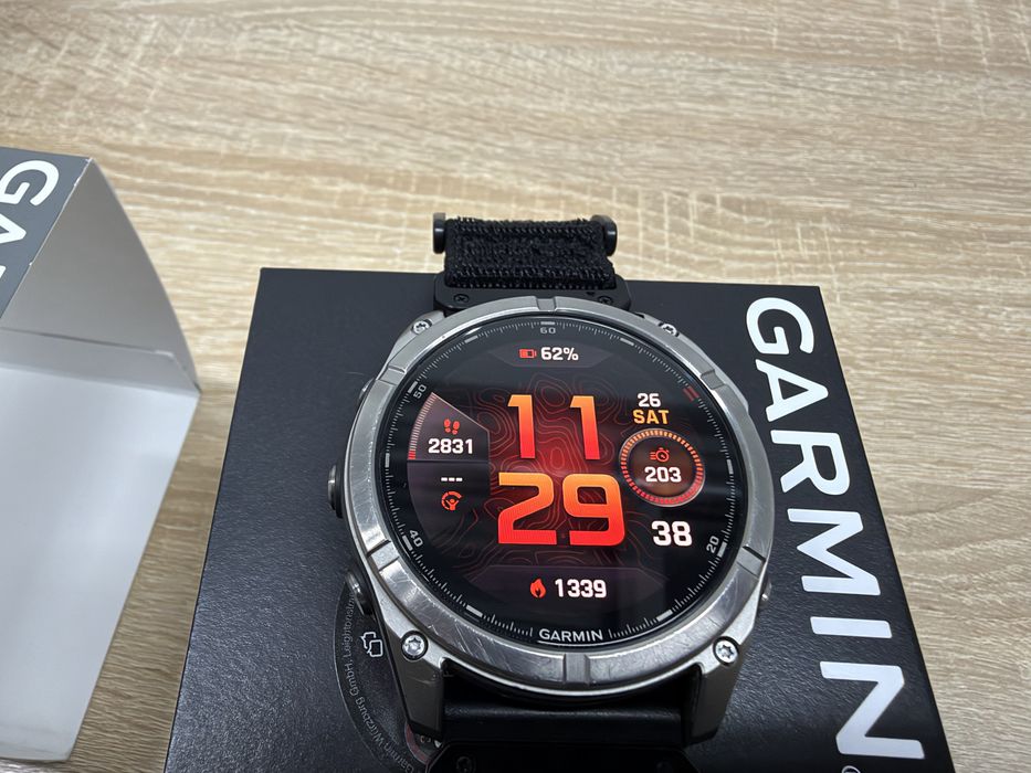 Продаю свій  смарт годинник garmin fenix 8 pro 51 mm