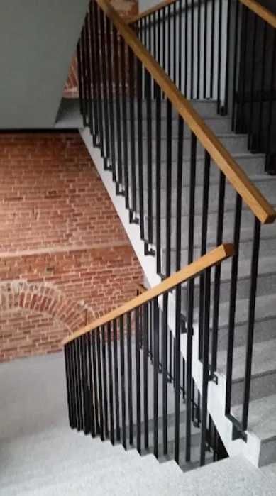 Balustrady, ogrodzenia, bramy ze stali czarnej i nierdzewnej