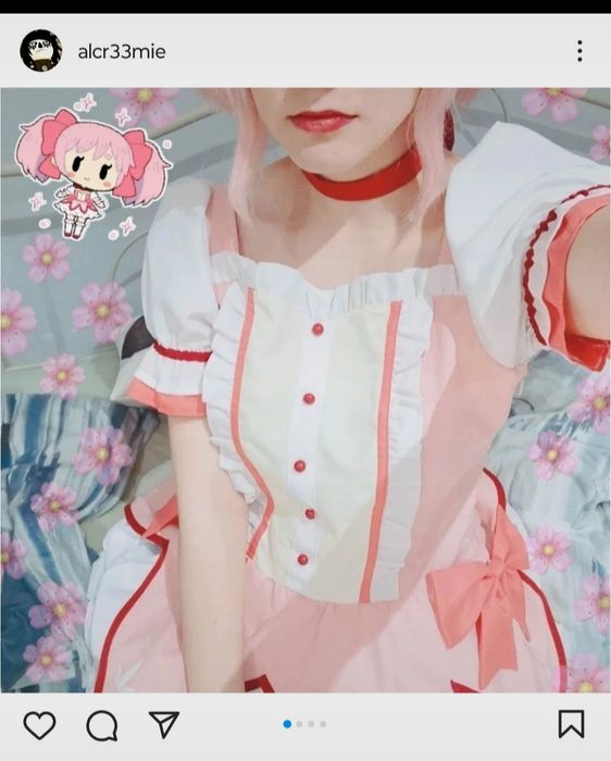 Sukienka lolita sj rezerwacja madoka cosplay