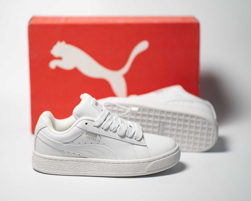 Кросівки унісекс шкіряні Puma Suede XL (2 цвета) розміри з 37 по 45 весна хіт продажів!