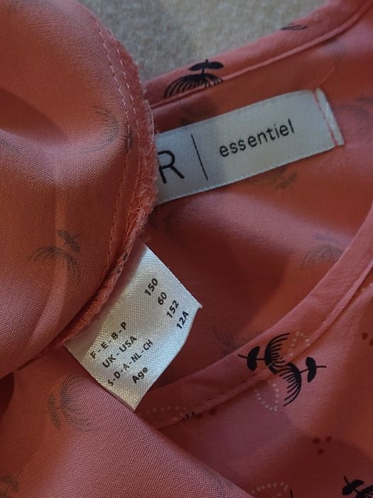 Vestido Casual-Chic Rosa, 12A