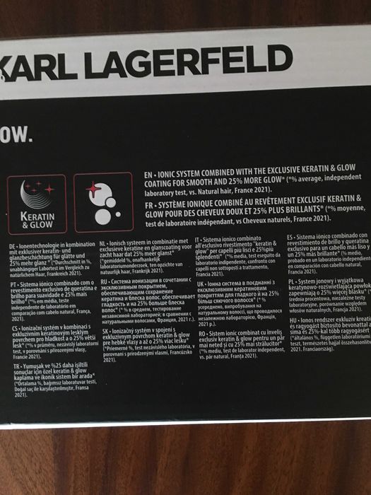 Escova Modeladora Rowenta K Pro Stylist Karl Lager – Nova