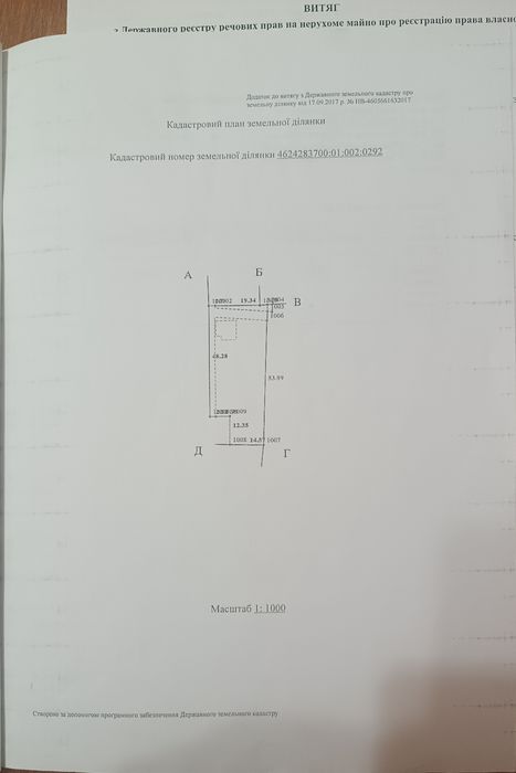 Продам земельну ділянку 0.13 га