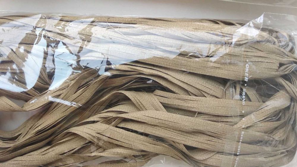 Декор для рукоделия, рафия, шнур, лента с листиками.