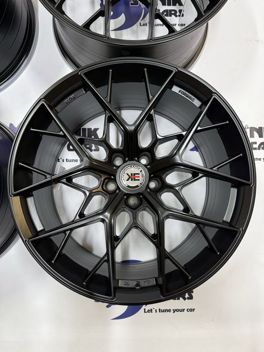 Диски R20 5х112 Різноширокі EK-Racing стиль Matte Black