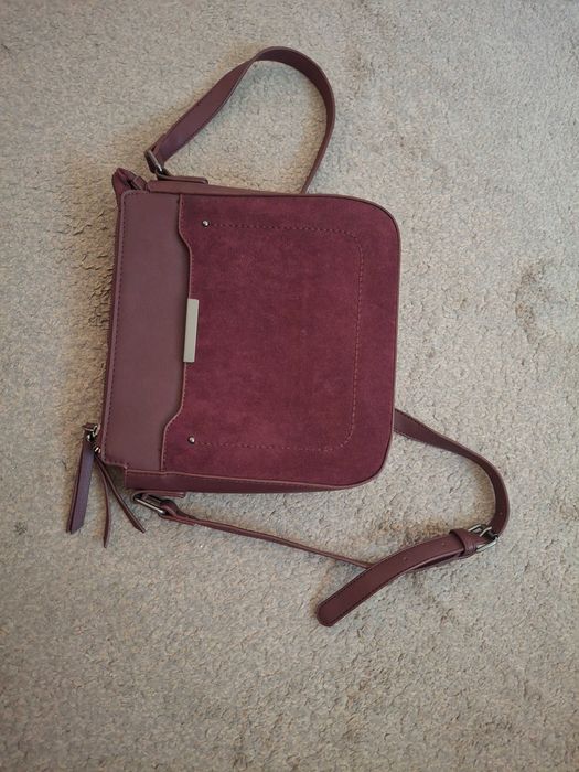 Mała Bordowa torebka