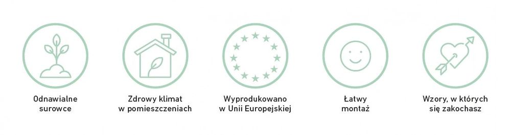Ekologiczne panele ścienne płyta OSB ecowall SWISS KRONO Paski