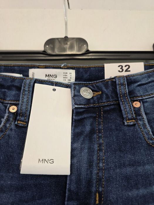 Spodnie jeans mango 32 obcisłe rurki skinny