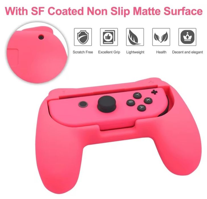 Controlador Grip Nintendo Switch NOVO