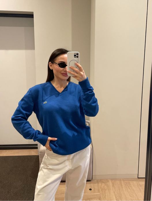 100 % вовна светр Lacoste l/Onesize