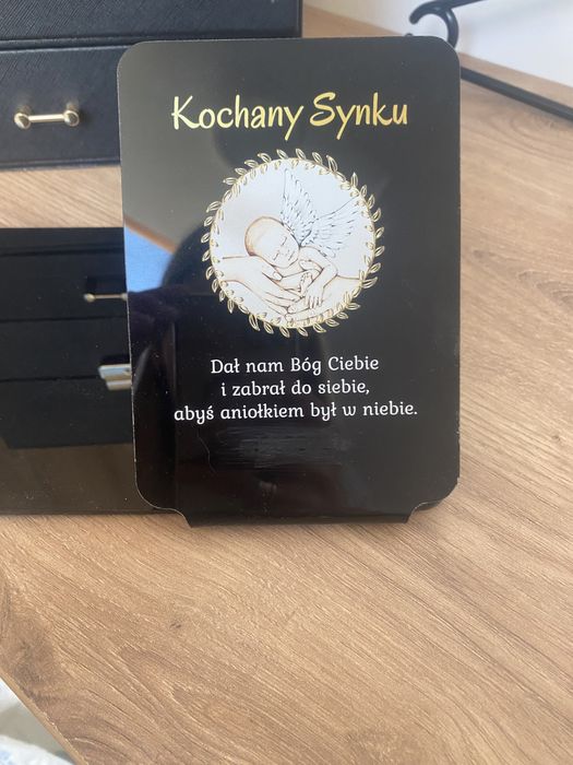 Nowa podstawka pod znicz Kochany Synku