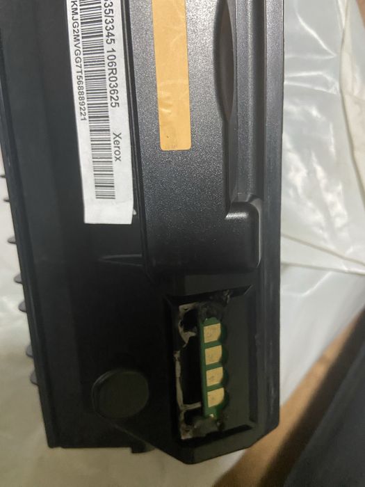 Картридж на мфу Ксерокс файзер