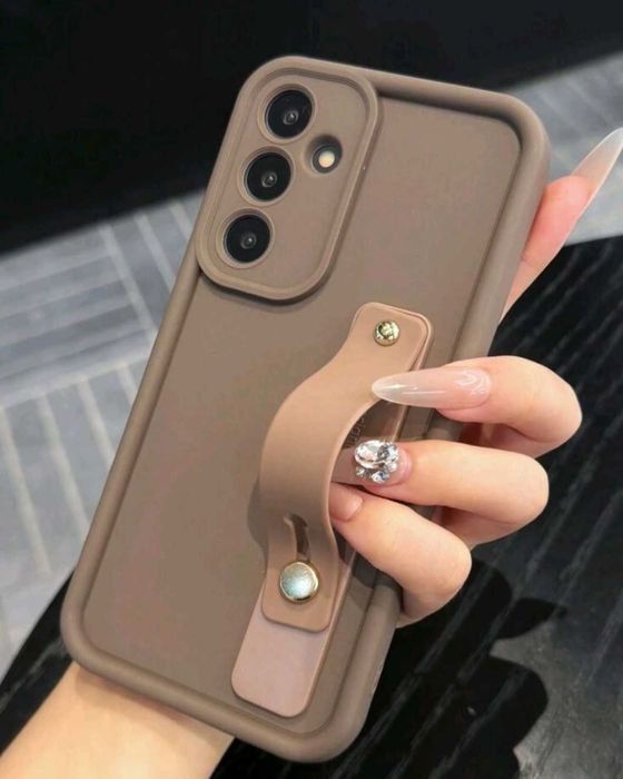 2 capas para telemóvel S23+ verde e marrom