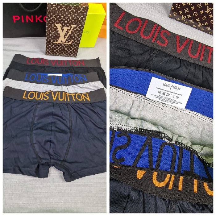 3pak meski majtki bokserki boss armani gucci