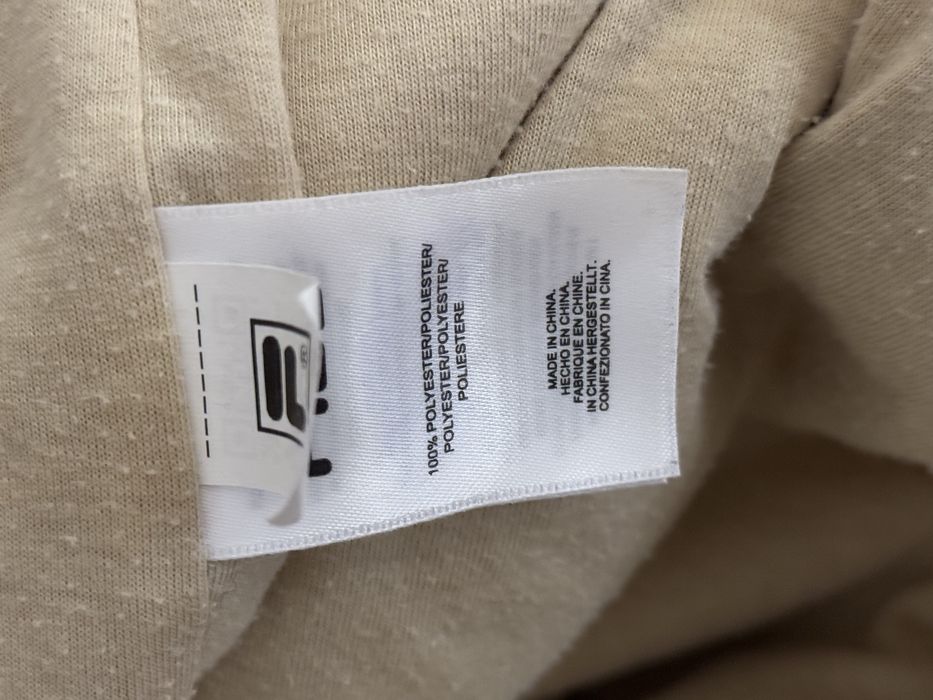 Kurtka polarowa Fila XL fleece teddy plus size modna viral