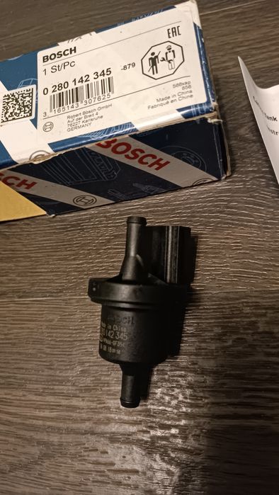 Электро клапан вентиляции топливного бака фольцваген бора.