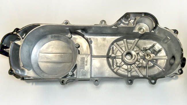 Крышка вариатора 4T GY6 50 /80 ( 139QMB ) Заводной механизм