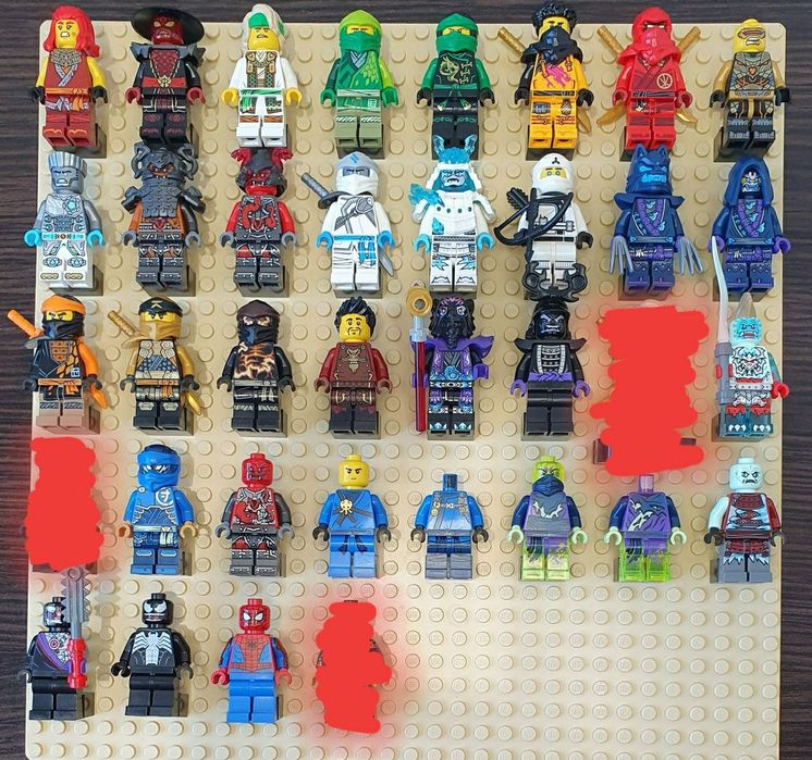 Минифигурки Lego Ninjago Marvel оригинал