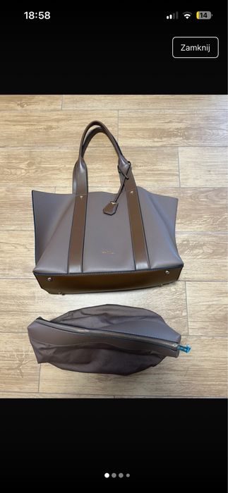 Shopperka + kosmetyczka Puccini