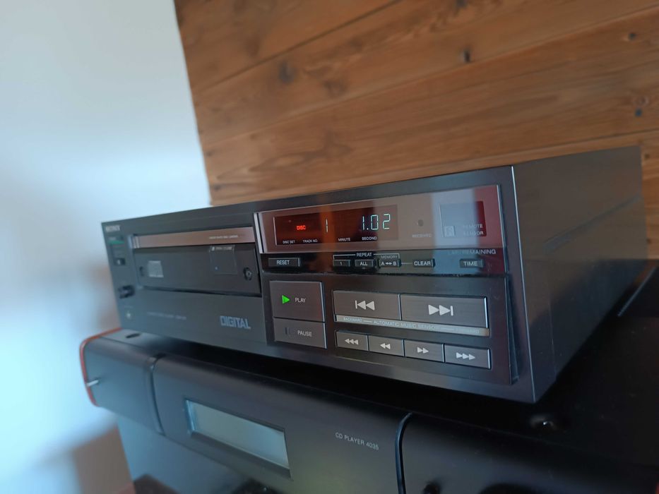 Odtwarzacz CD Sony CDP 101  stan kolekcjonerski, zamiana na amplituner