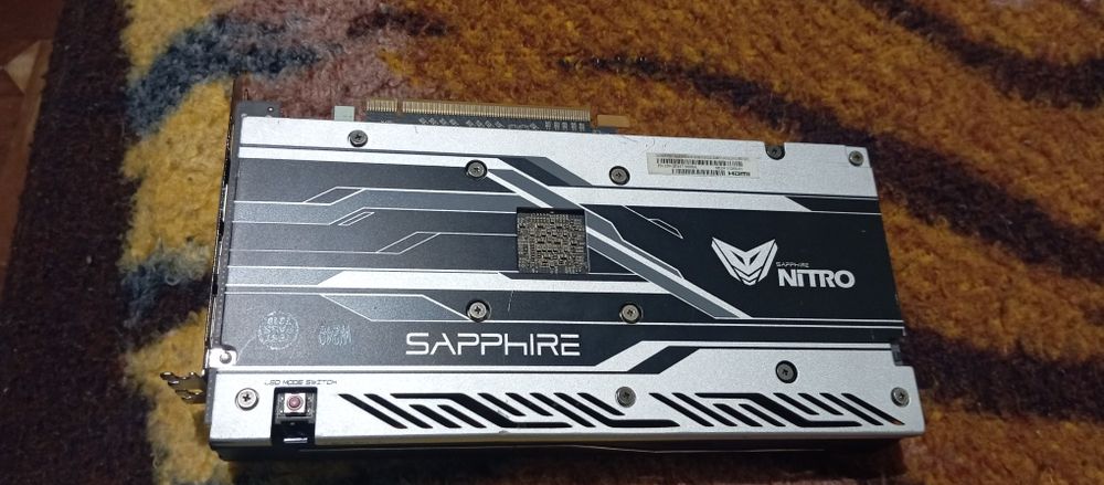 Видеокарта rx 480 8gb sapphire
