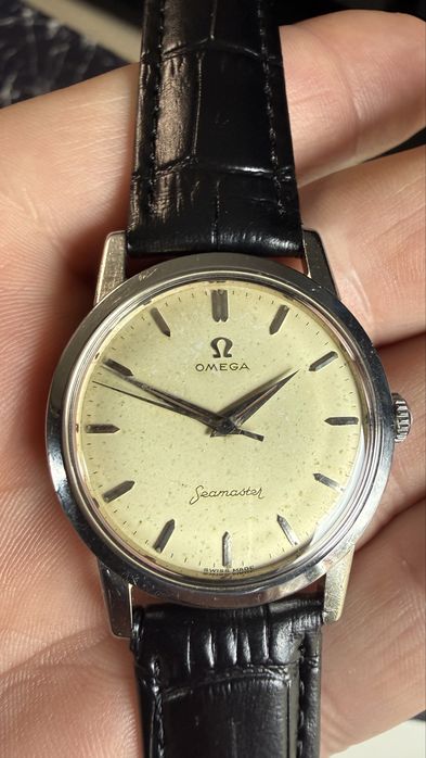 Omega Seamaster po serwisie,lata 50-te,piekny stan