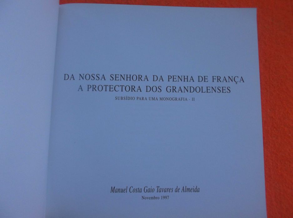 Da Nossa Senhora da Penha de França a Protectora dos Grandolenses