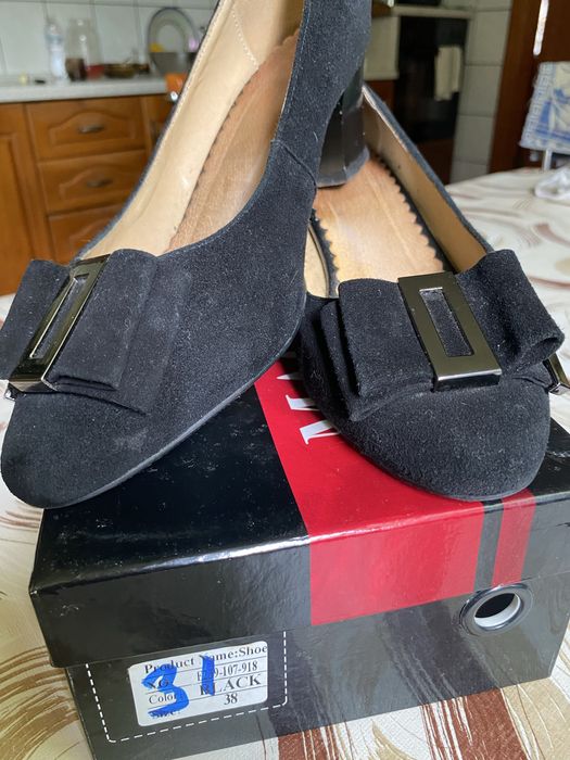 Туфлі жіночі замшові 38 р