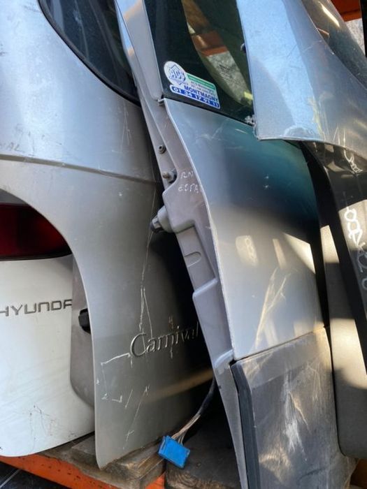 Tampa mala Renault espece 2006 completa cinza claro