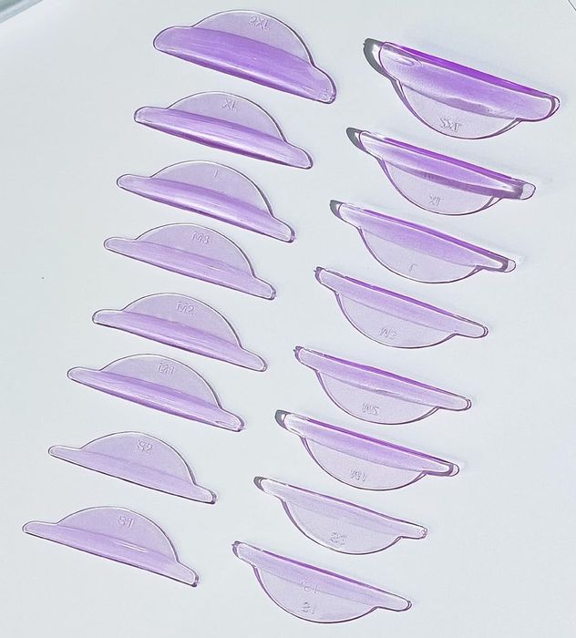 Moldes Fit Jelly - Pestanas Curtas - Lash Lifting 8 Pares