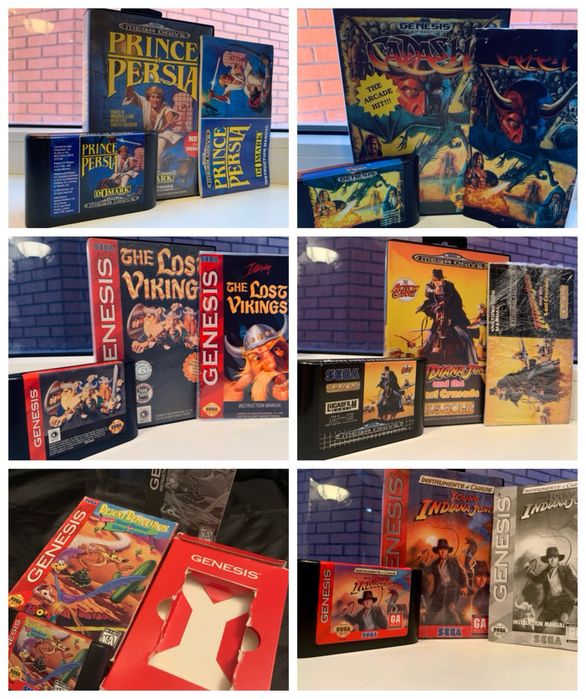 Картриджі Sega (Сега) Ліцензія!много новинок смотрите описание