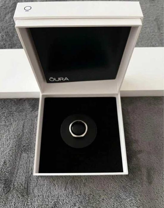 Oura Ring Gen 3 Silver Size 7 Lightly Used Charger Included