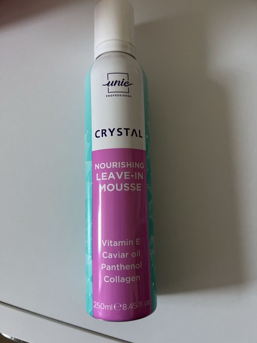 Мус для збільшення обʼєму волосся crystal