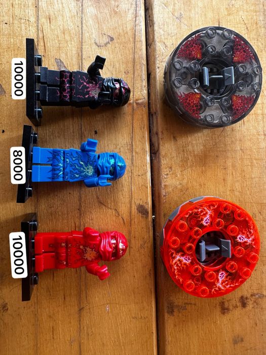 Lego ninjago NRG Jay Coul Kai Samukai