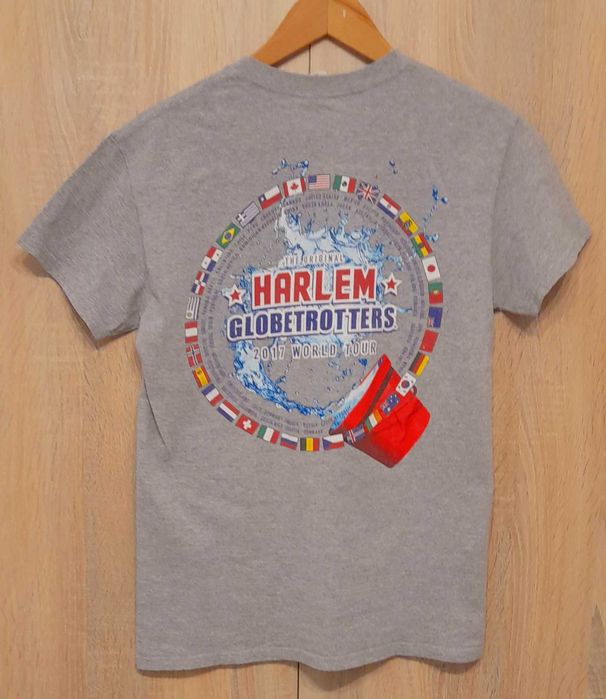 koszulka t-shirt Harlem Globetrotters 2017 World Tour gildan S NBA USA