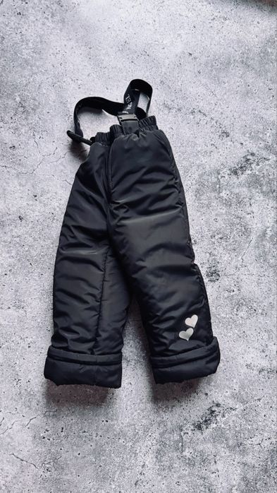 Зимовий напівкомбінезон штани для хлопчика дівчинки,дитячий комбінезон