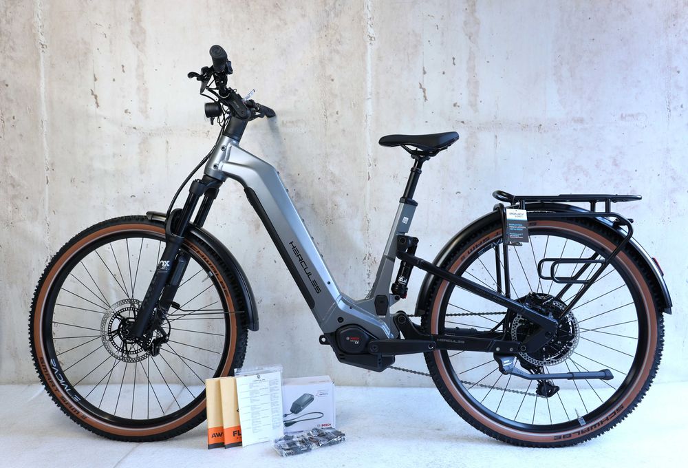 Rower elektryczny Full Hercules NOS FS SUV 4.1 Bosch CX 5-Gen. 800 Wh. FOX, Purion 400. ABS, NOWY