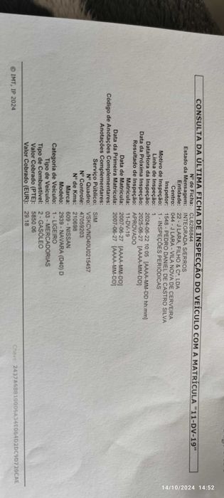 Peças Nissan navara 2007