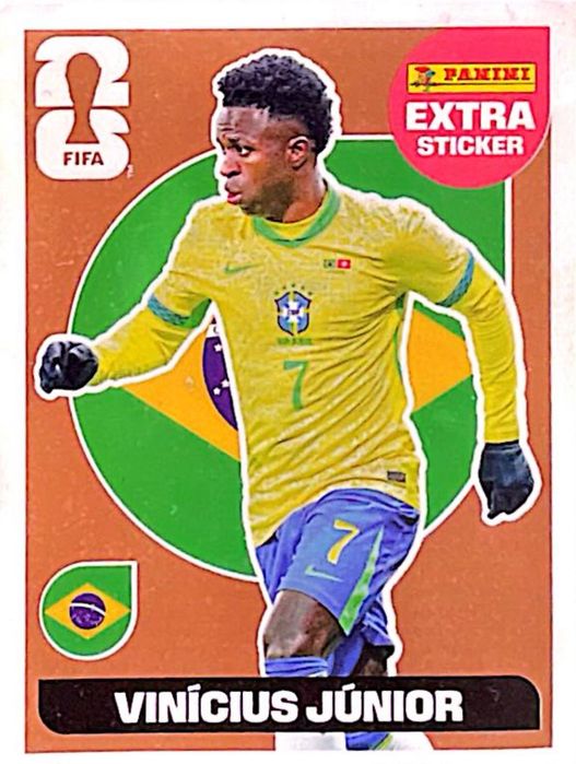 Cromo Mundial 2026 - Legend Vinícius Jr.