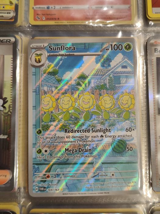 Karta pokemon Sunflora #169 TWM