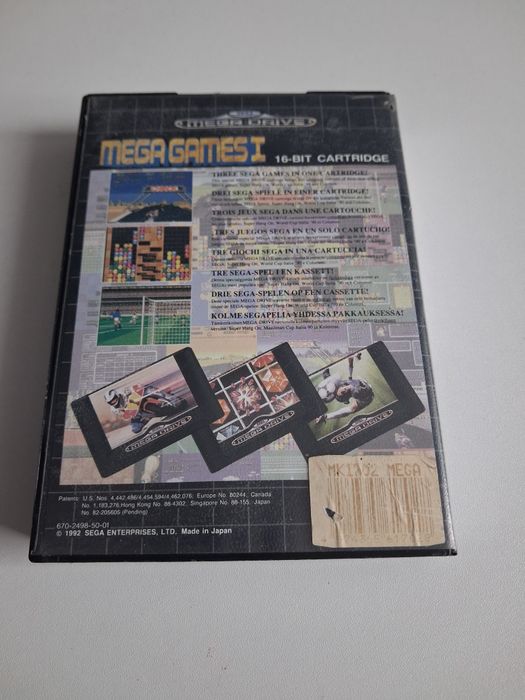 Mega Games 1 Sega Mega Drive