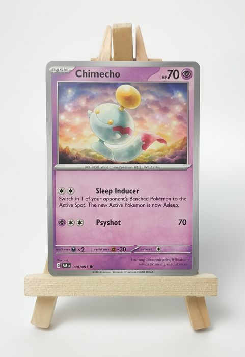 Chimecho 030/091 karta pokemon Paldean Fates