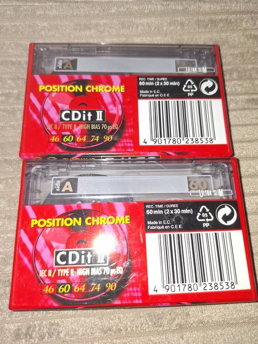 2x kaseta magnetofonowa Sony CDitII 60