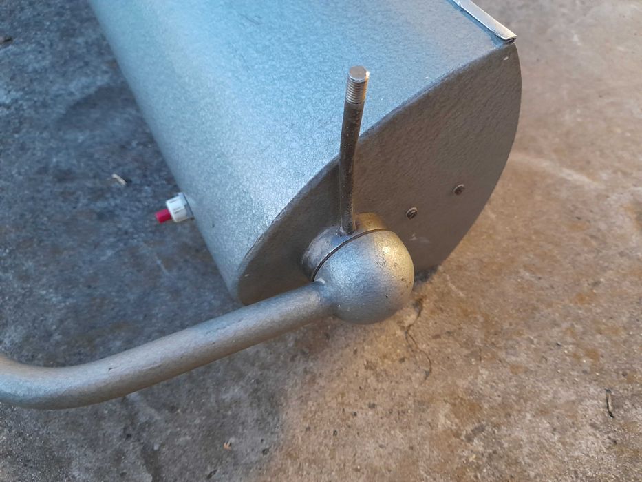 Stara lampa oprawa bakteriobójcza szpitalna PRL  LOFT