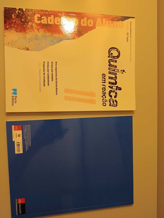 Cadernos de exercícios Física e Química