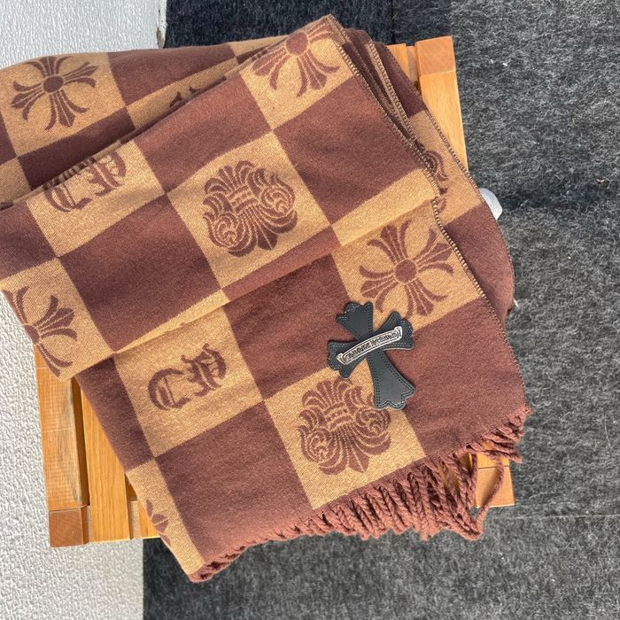 Echarpe  “ Chrome Heart “  -  Castanho