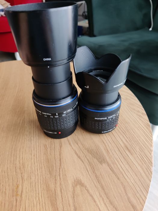 2 obiektywy Olympus